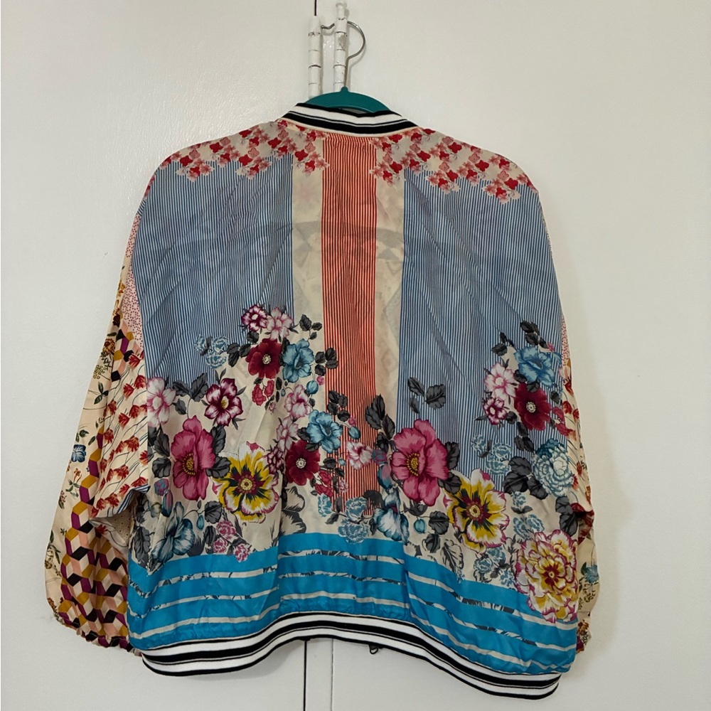 Silk Reversible Johnny Was Jacket - Picture 3 of 4